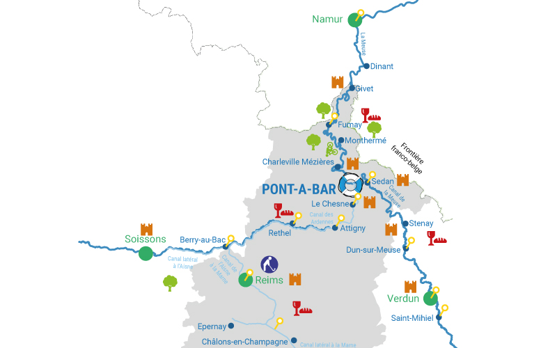 Carte Ardennes